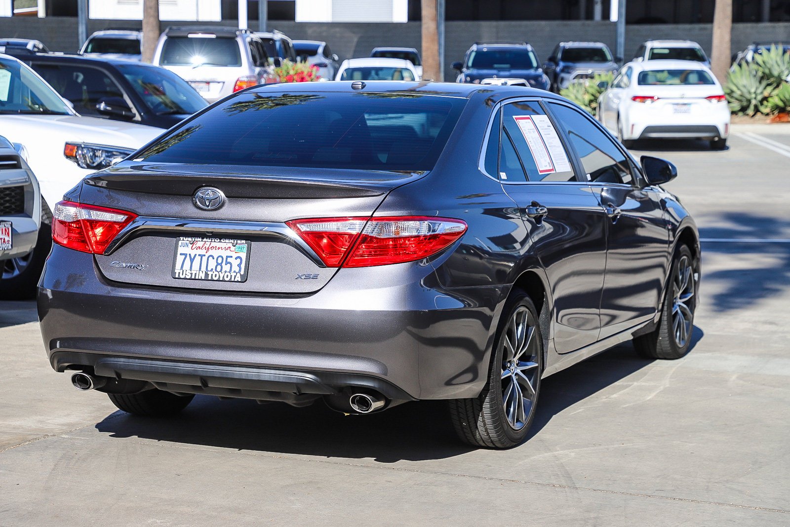 Certified Used 2017 Gray Toyota XSE V6 image 6