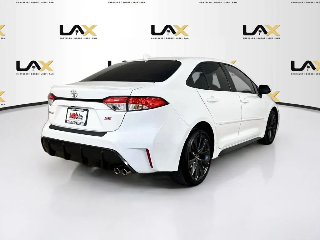 Used 2025 White Toyota SE image 7