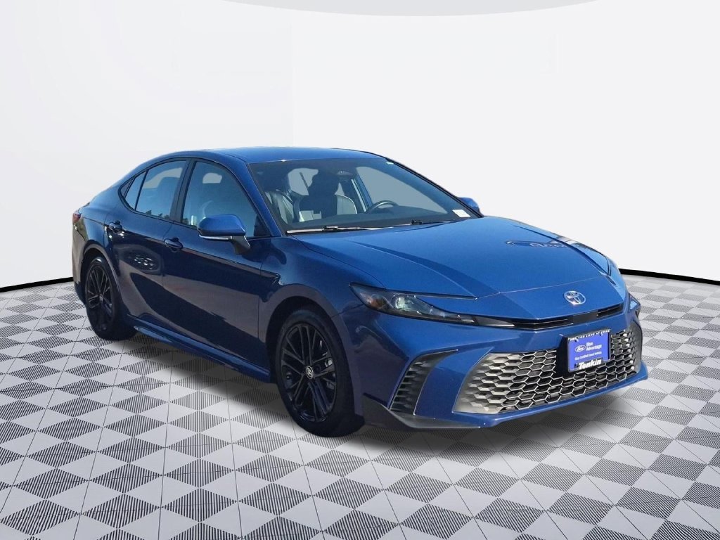 Certified Used 2025 Blue Toyota SE image 8