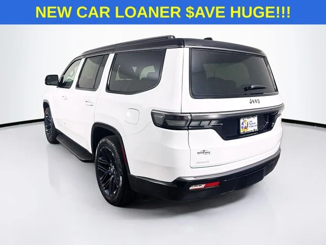 New 2026 Bright White Clear-Coat Exterior Paint Jeep Grand Wagoneer image 5