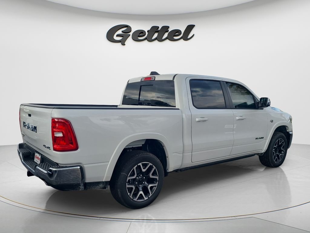 New 2026 Ivory White Tri-Coat Pearl-Coat Exterior Paint RAM Laramie image 5
