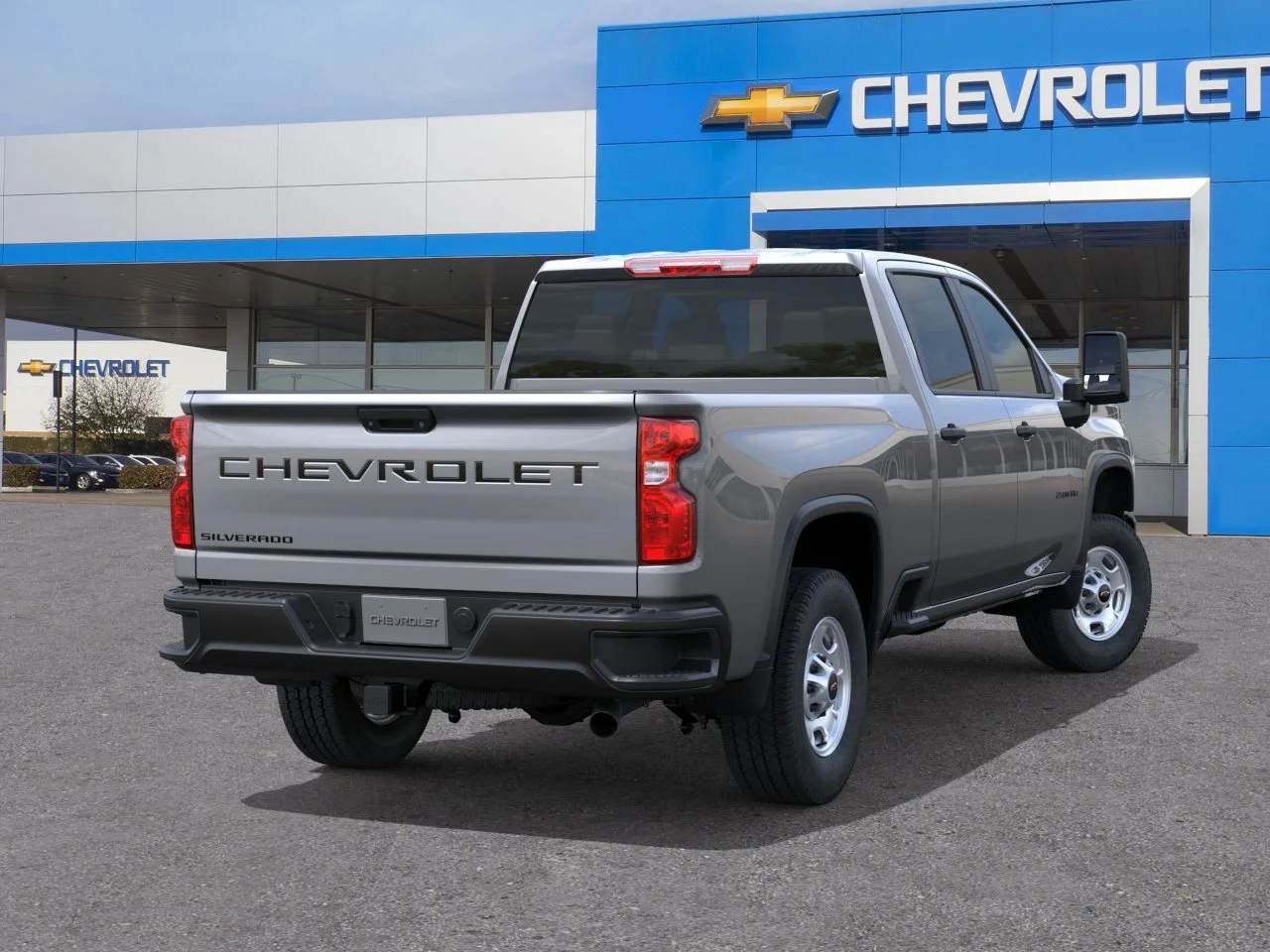 New 2026 Sterling Gray Metallic Chevrolet WT image 4