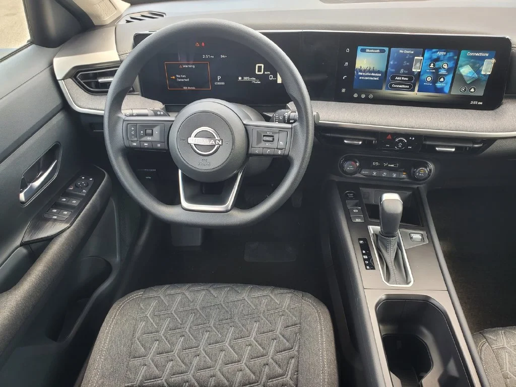 New 2027 Aspen White TriCoat / Super Black Two-tone Nissan SV image 11