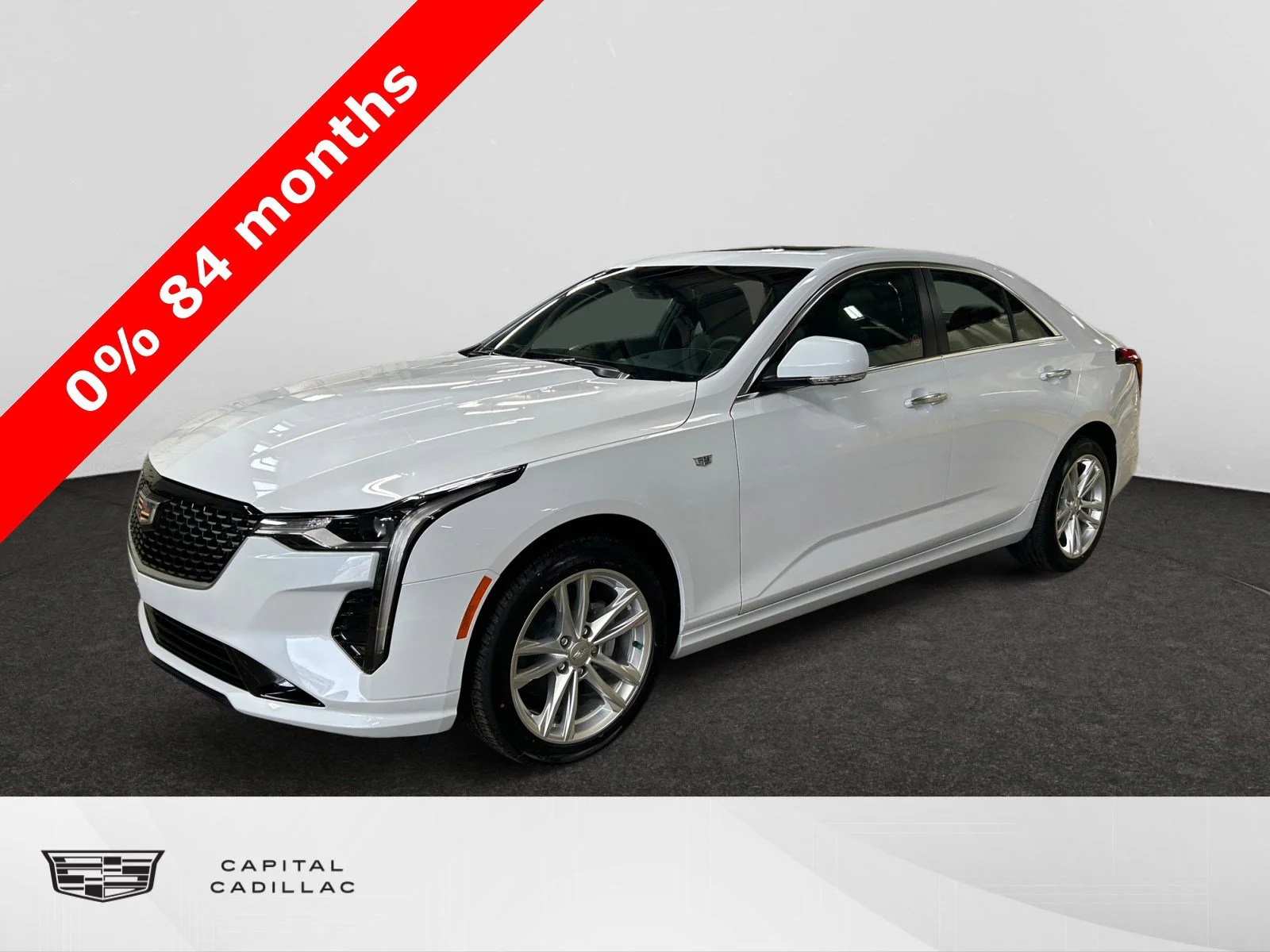 New 2026 Vibrant White Tricoat Cadillac Luxury image 1