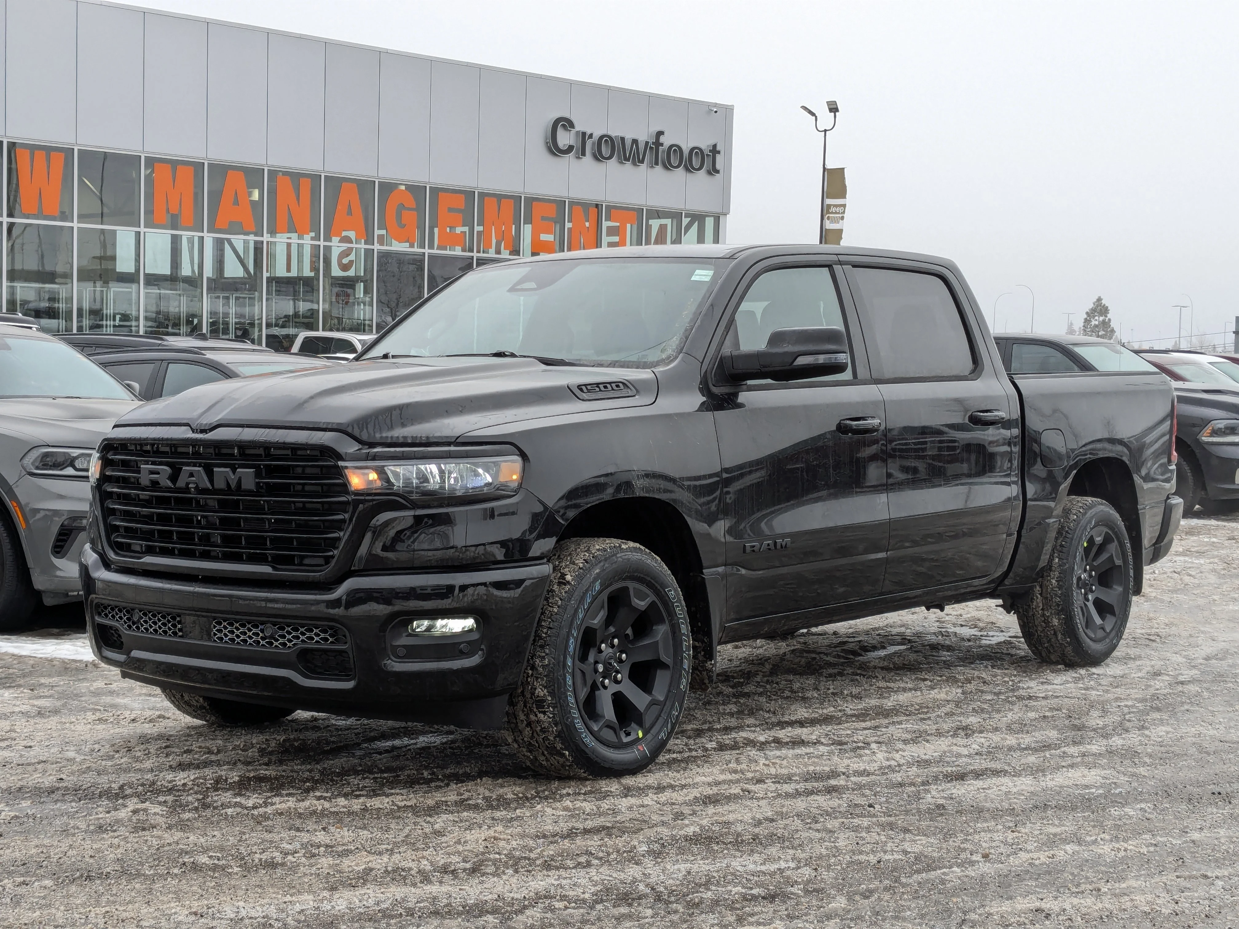 New 2026 Black RAM Sport - - Panoramic Sunroof - Sport Performance Hood - Hurricane Turbo - 3.92 Axle & More! image 4