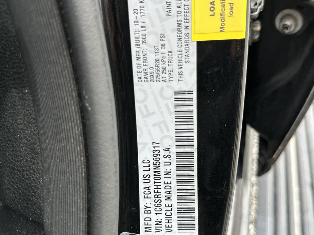 Used 2021 Black Ram Limited image 39