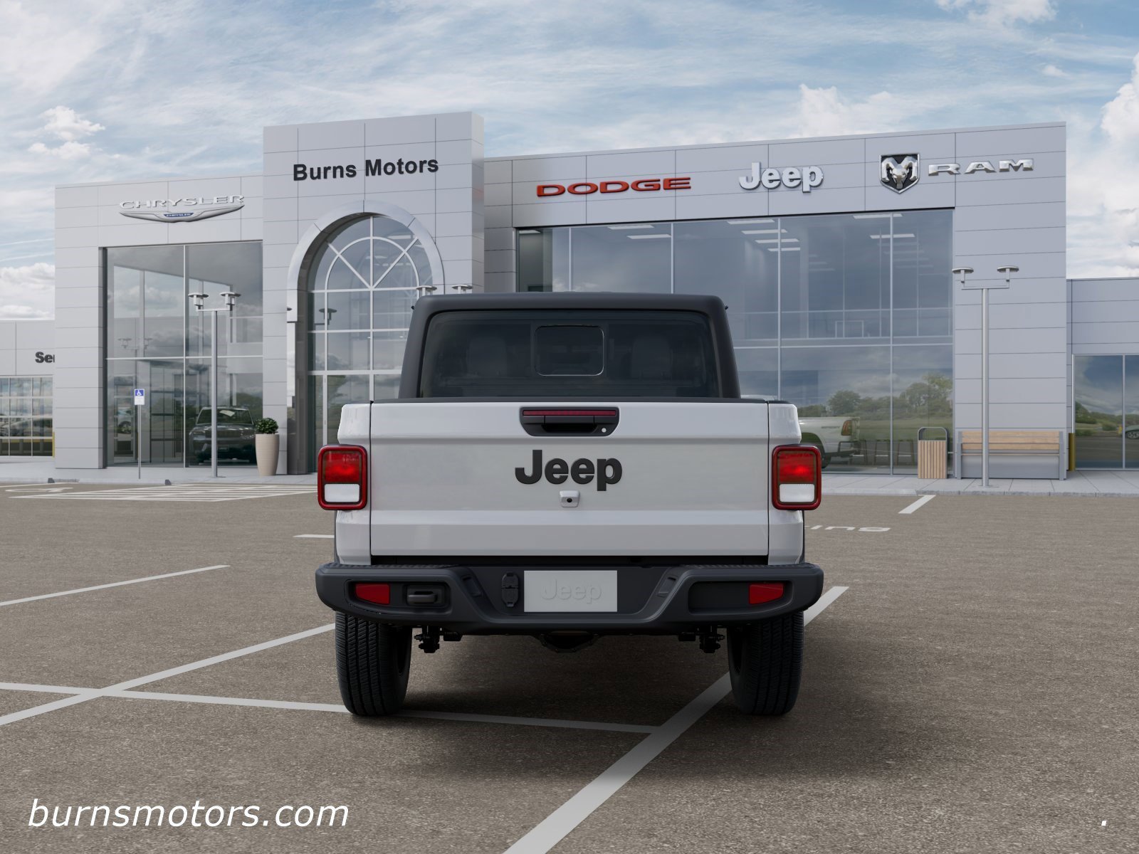 New 2026 Bright White Clear-Coat Exterior Paint Jeep Sport image 7