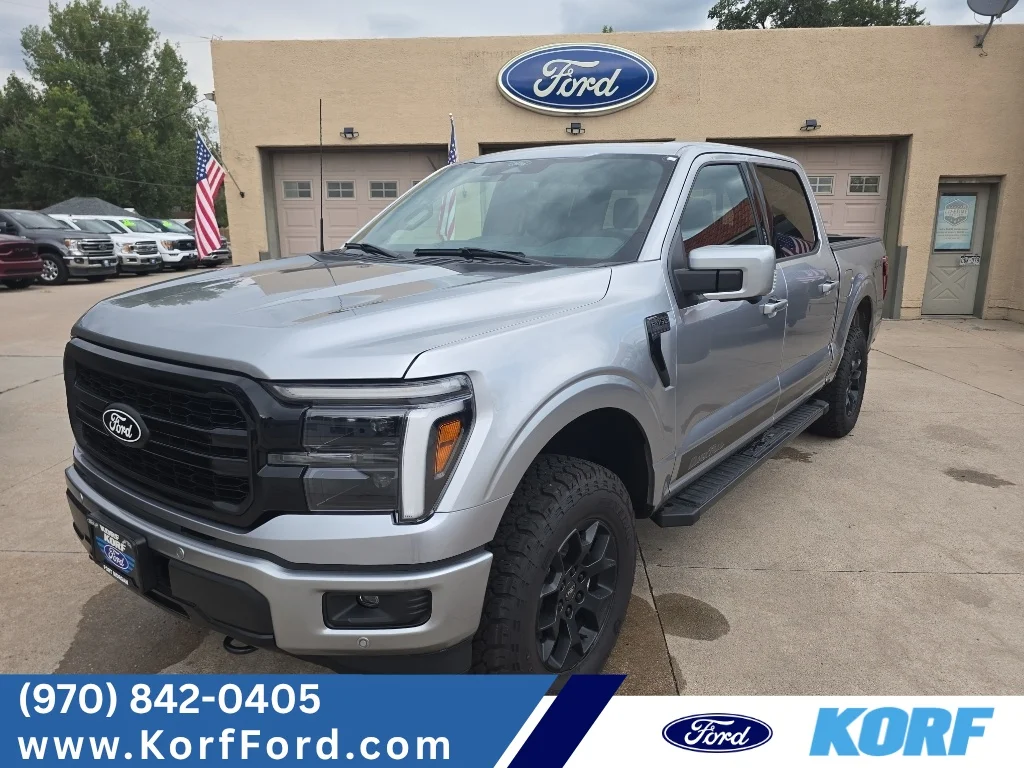 New 2026 Iconic Silver Metallic Ford Lariat® image 1