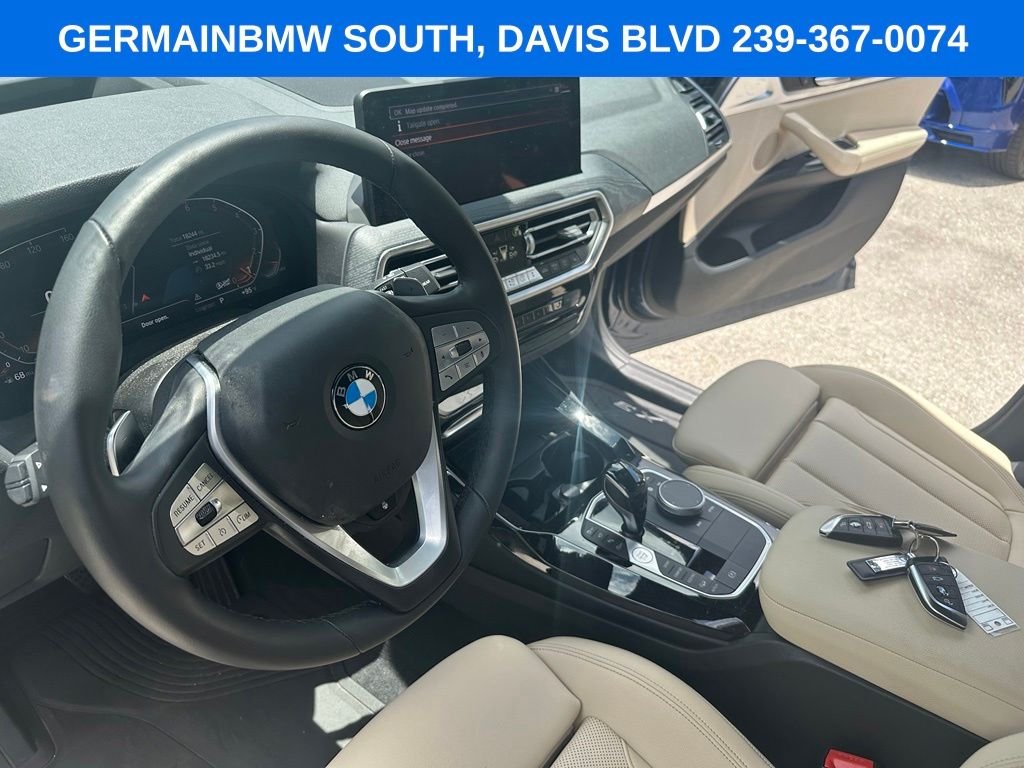 Certified Used 2023 Blue Metallic BMW xDrive30i image 16