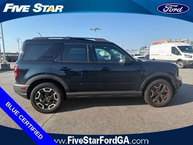 Certified Used 2021 Blue Metallic Ford Outer Banks image 2