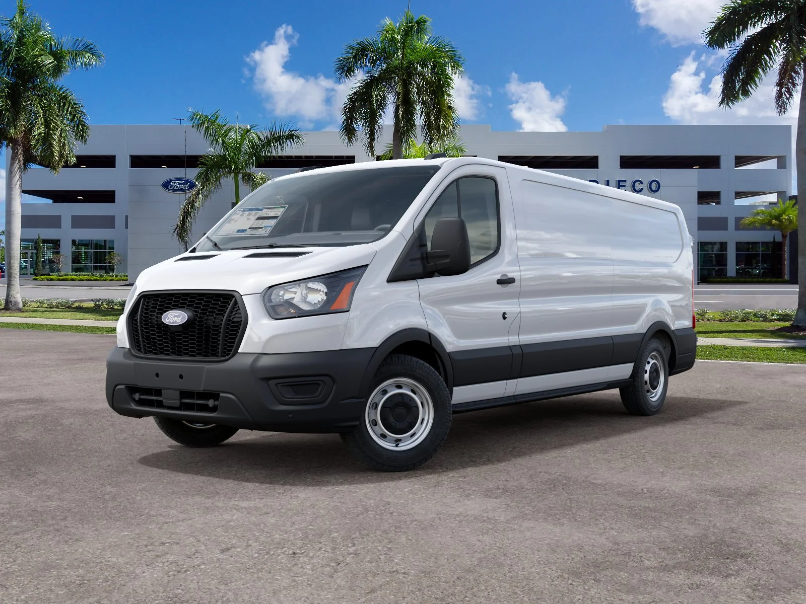 New 2027 Oxford White Ford Cargo Van image 27
