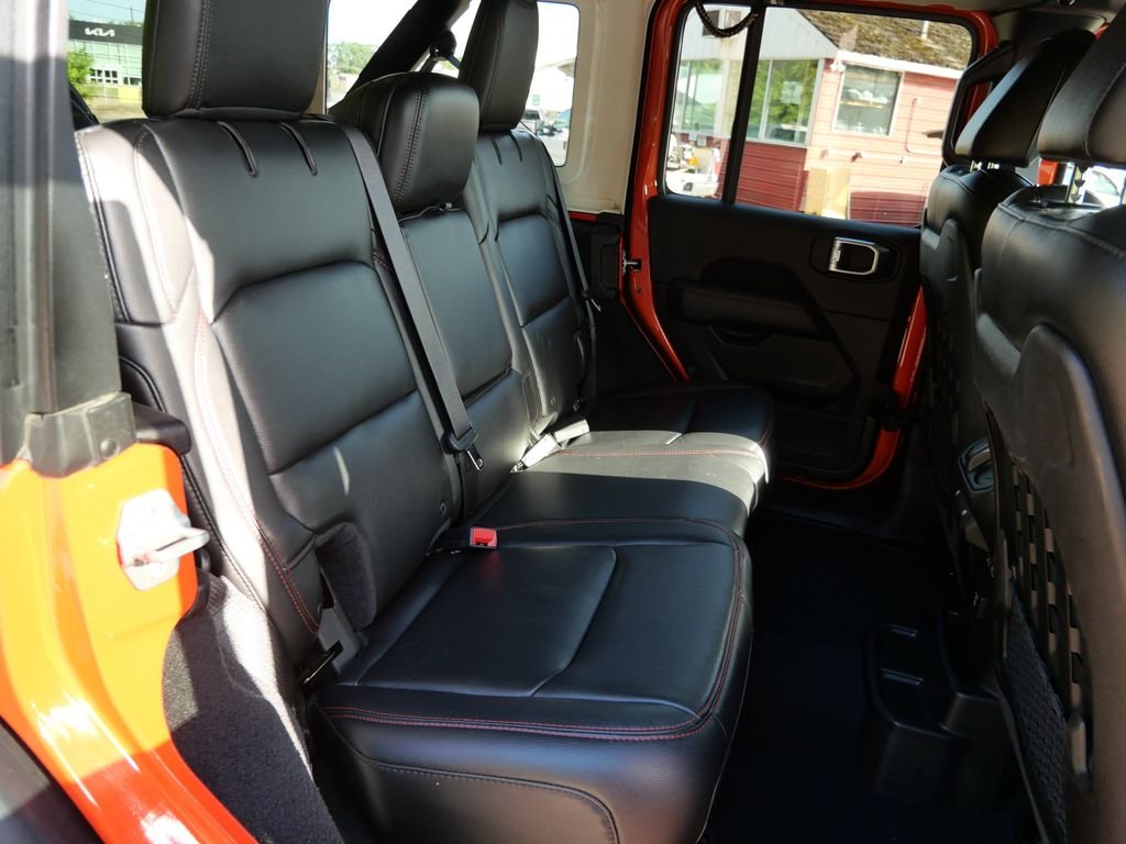 Used 2018 Orange Jeep Unlimited Rubicon image 14