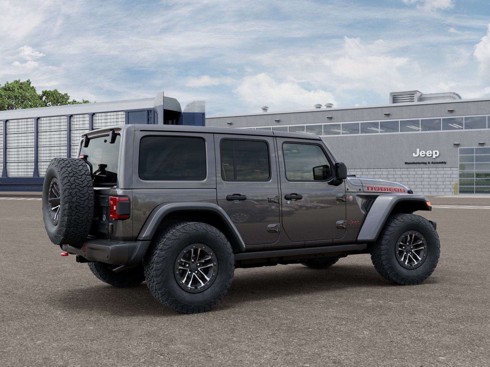 New 2026 Granite Crystal Metallic Clear-Coat Exterior Paint Jeep  image 2