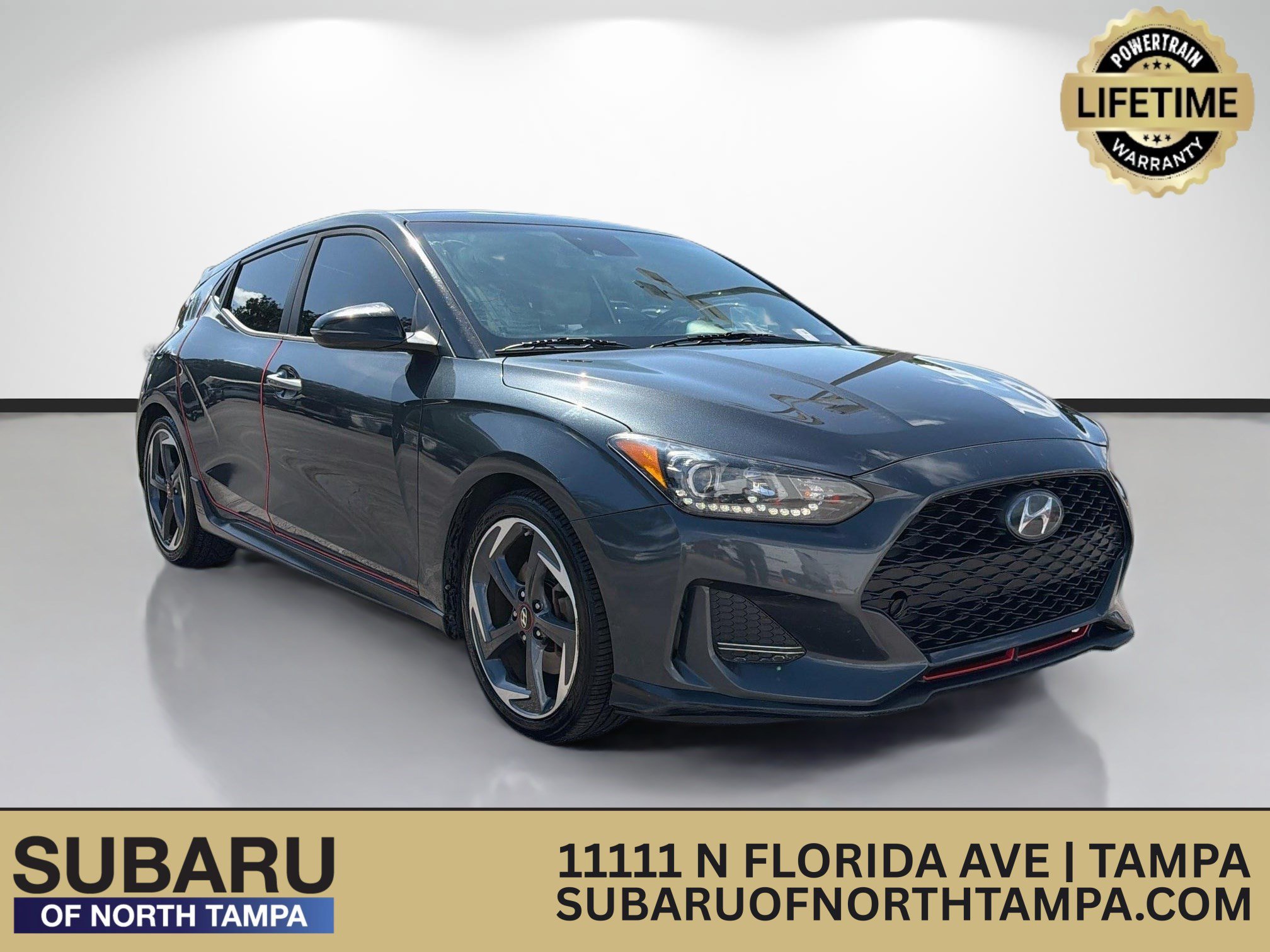 Used 2019 Thunder Gray w/Black Roof Hyundai Turbo Ultimate image 1