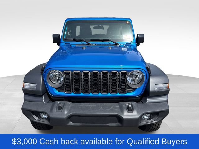 New 2026 Hydro Blue Pearl-Coat Exterior Paint Jeep Sport image 2
