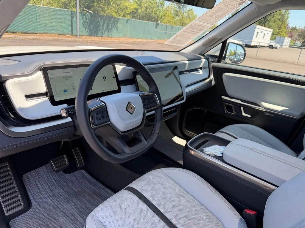 Used 2024 Glacier White Rivian Adventure image 16