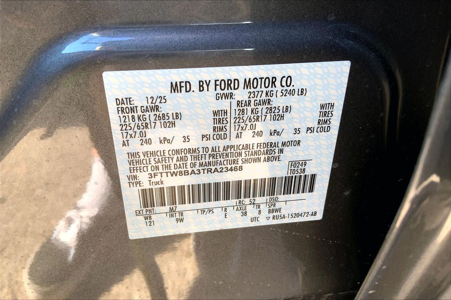 New 2026 M7/CARBONIZED G Ford XL image 20
