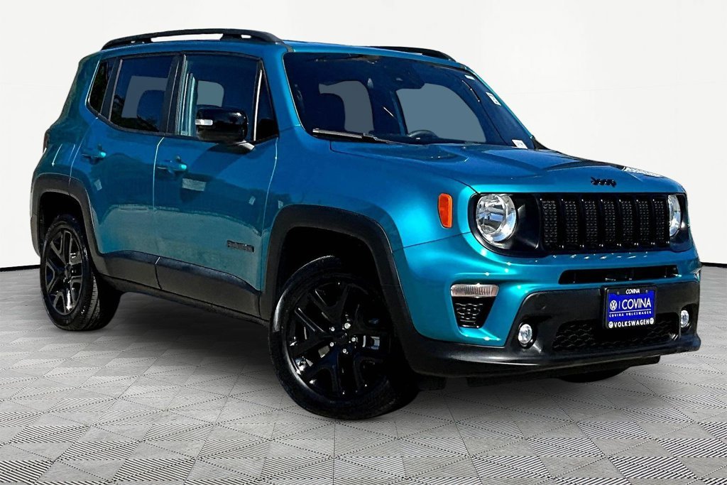 Used 2022 Teal Jeep Altitude image 1