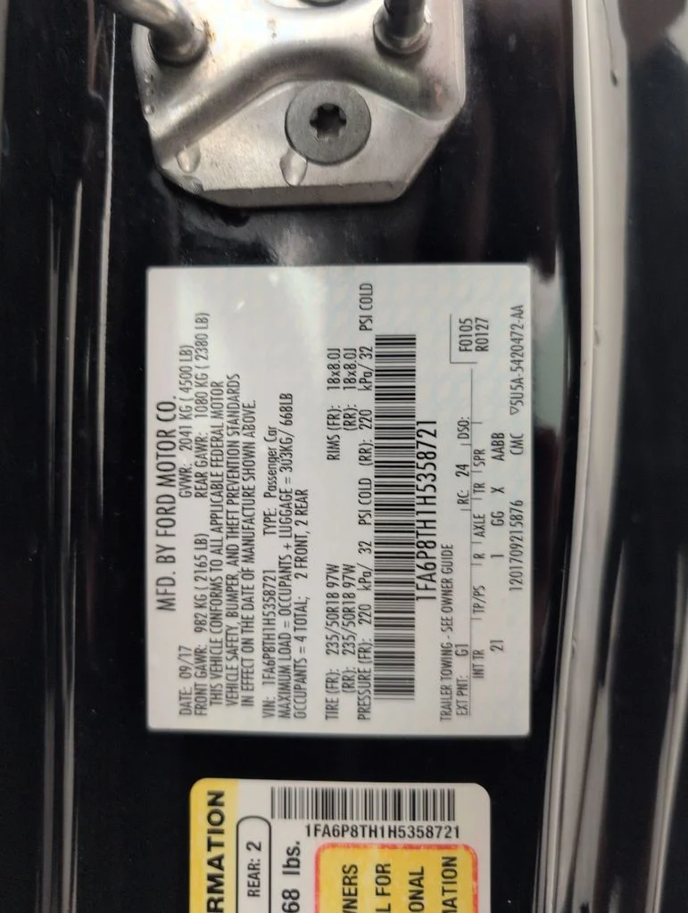 Certified Used 2017 Black Ford EcoBoost image 40