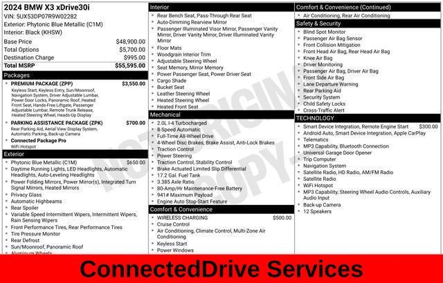 Used 2024 Blue Metallic BMW xDrive30i image 18