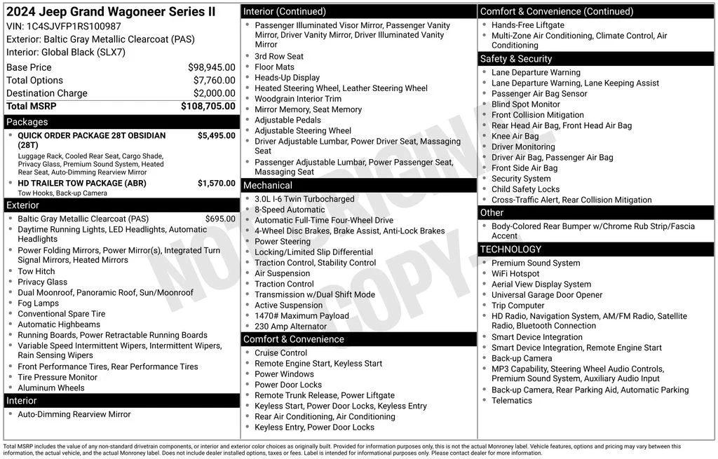 Used 2024 Gray Jeep Series II image 2