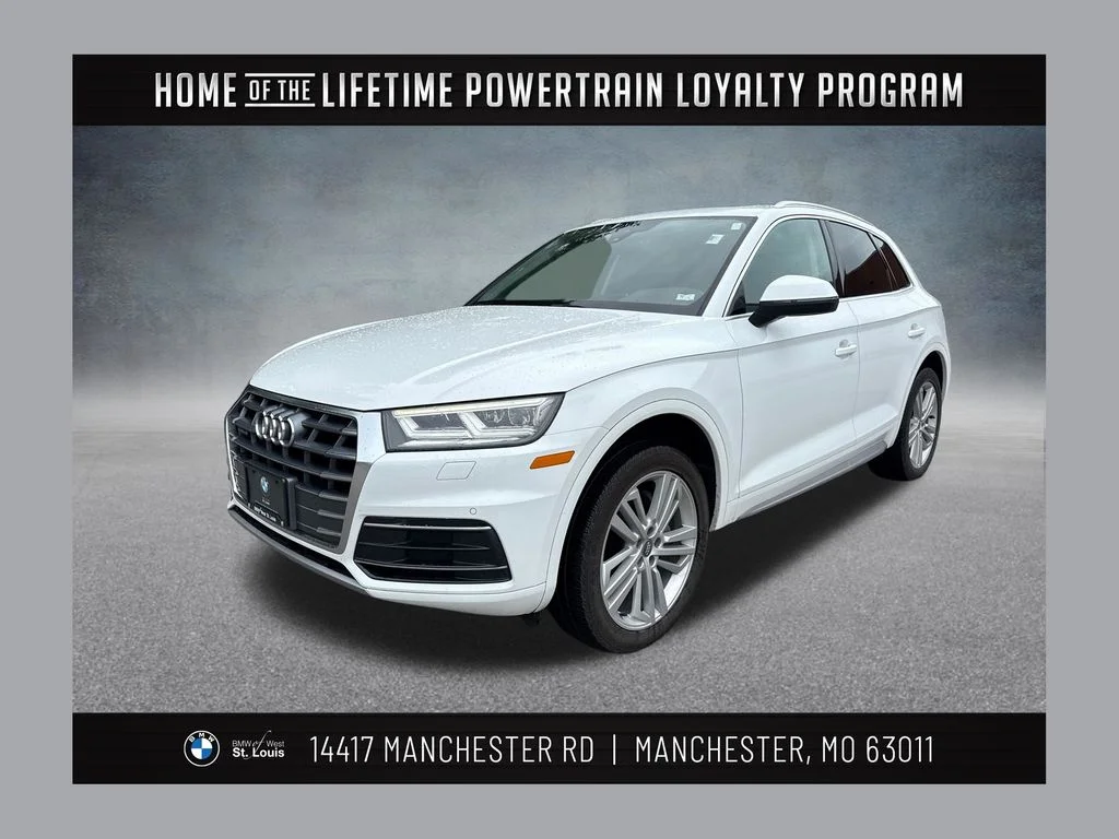 Used 2018 White Audi 2.0T Premium Plus image 1