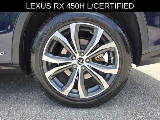 Certified Used 2021 Blue Lexus 450h image 16