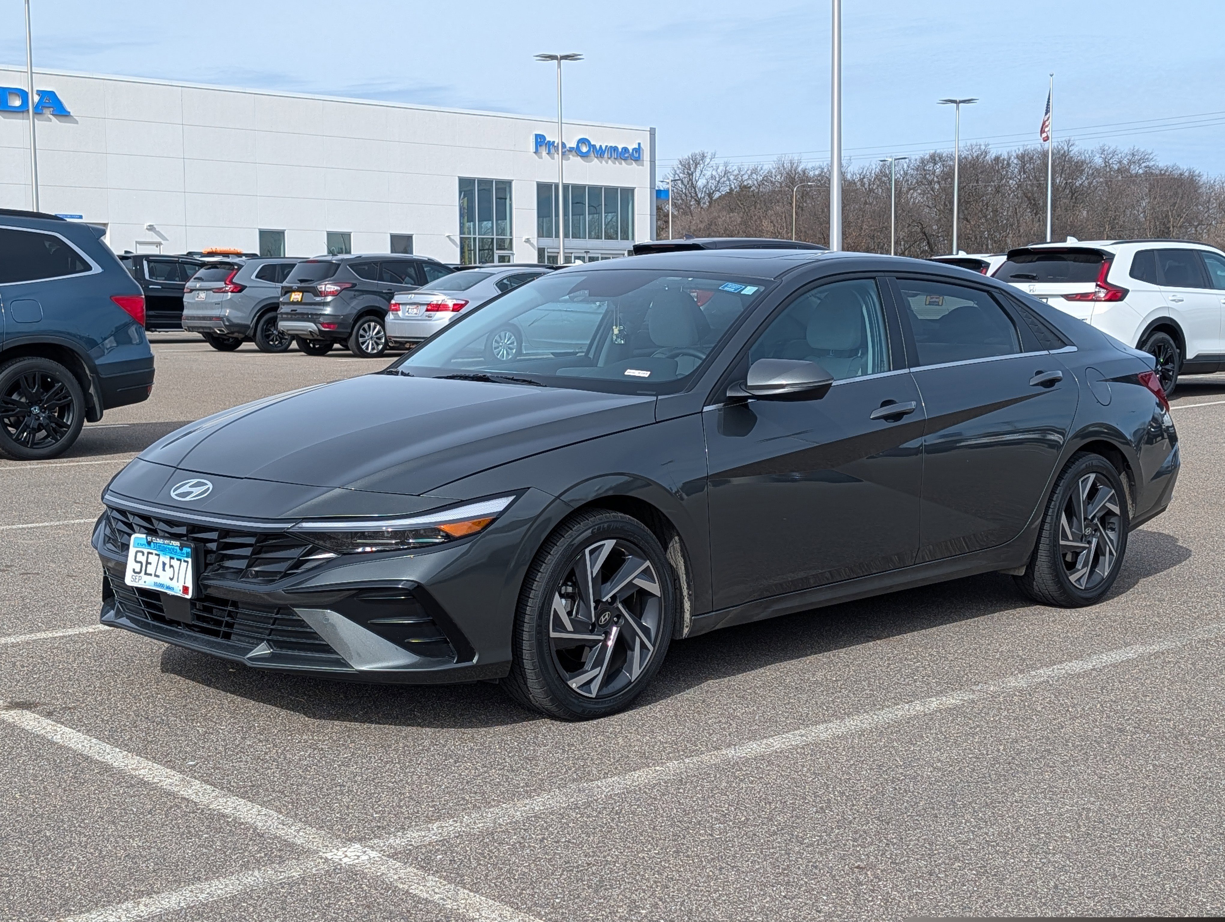Used 2024 Hyundai Elantra Limited with VIN KMHLN4DJXRU116882 for sale in Waite Park, Minnesota