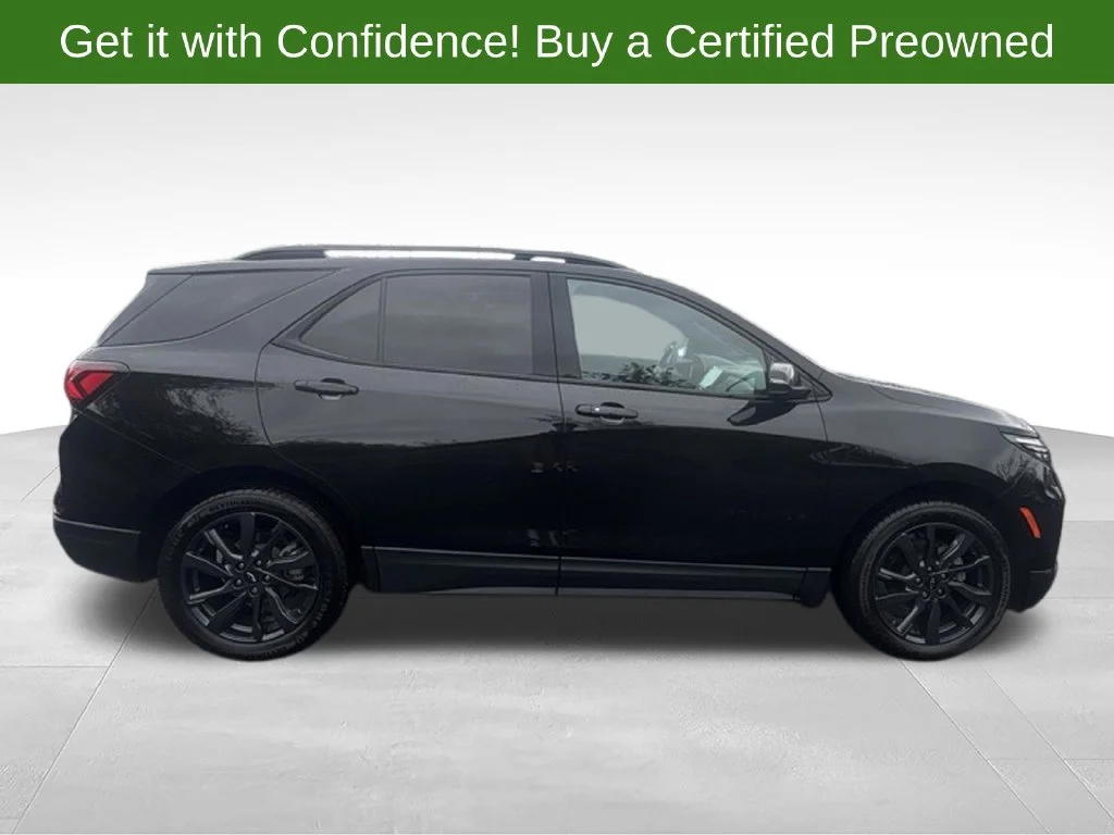 Certified Used 2022 Black Chevrolet RS image 2