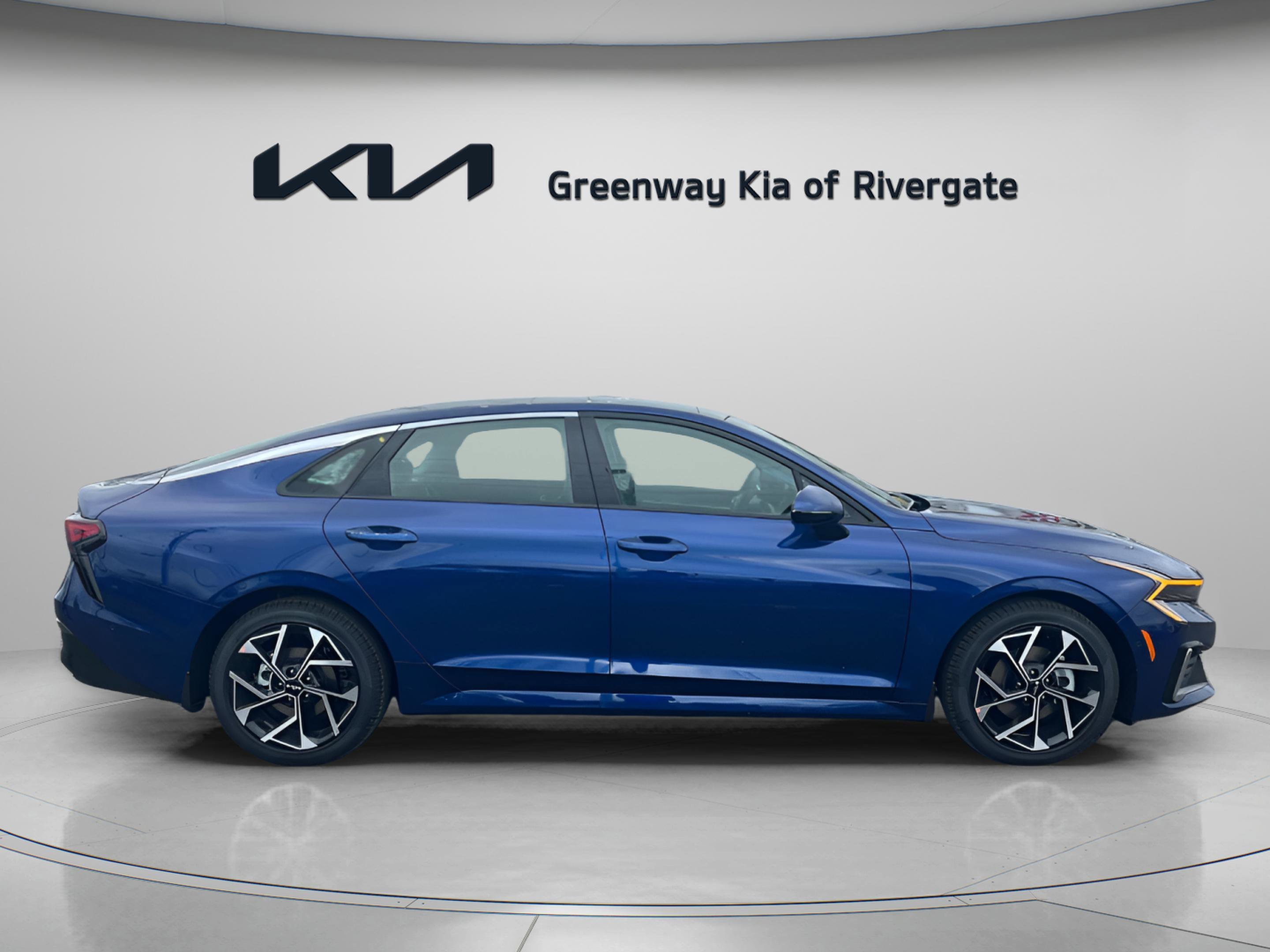 New 2025 Yacht Blue Kia EX image 8