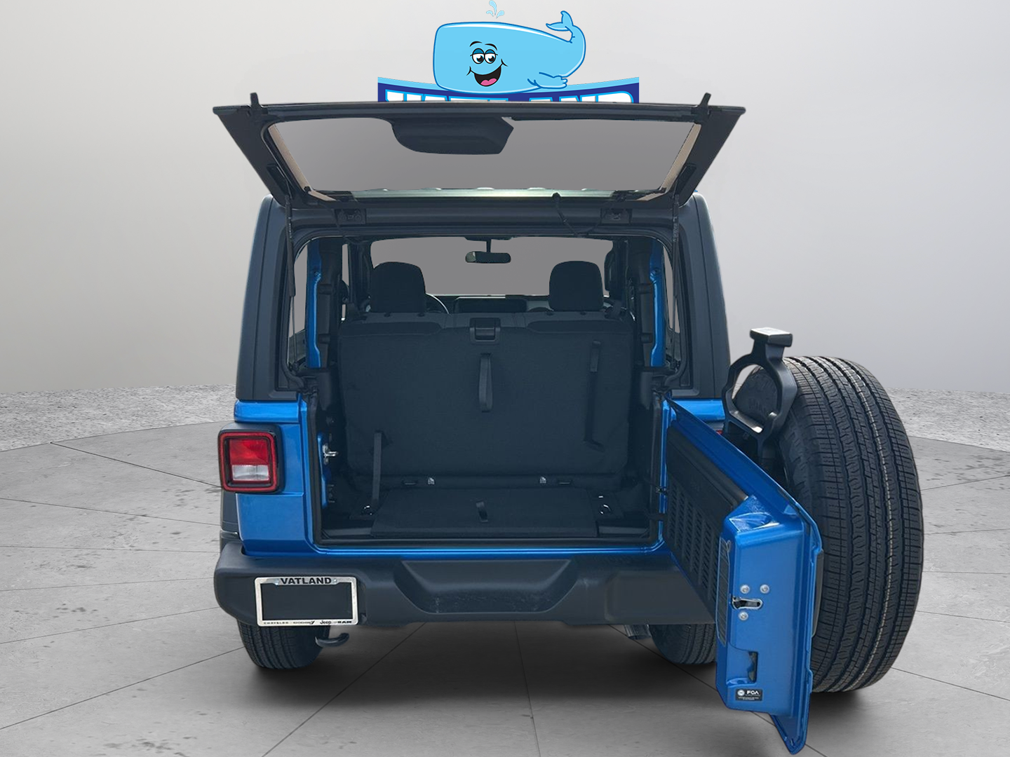 New 2026 Hydro Blue Pearl-Coat Exterior Paint Jeep Sport image 24