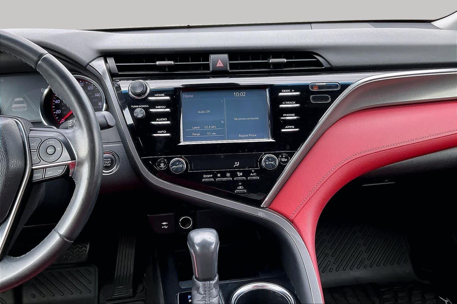 Used 2018 Midnight Black Metallic/Wind Chill Toyota XSE image 6