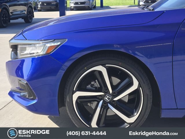 Used 2022 Blue Honda Sport Special Edition image 8