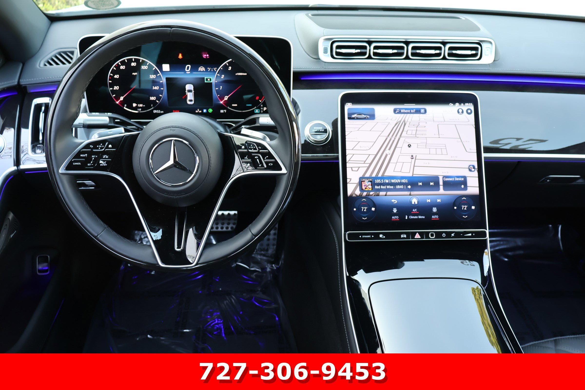 Certified Used 2025 MANUFAKTUR Moonlight Mercedes-Benz S 580 image 21