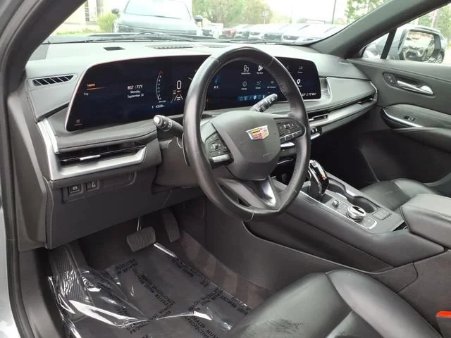 Used 2025 Argent Silver Metallic Cadillac Premium Luxury image 13
