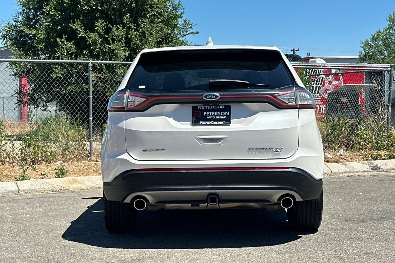 Used 2015 White Ford Titanium image 5