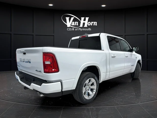 New 2026 Bright White Clear-Coat Exterior Paint RAM Big Horn/Lone Star image 7