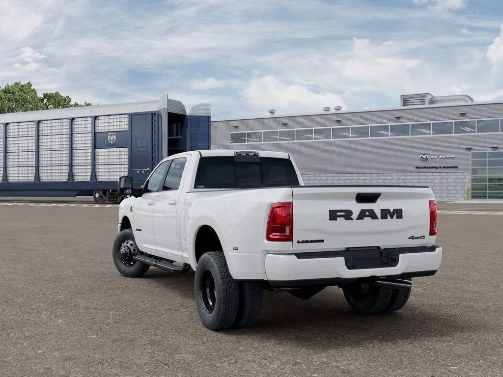 New 2026 Bright White Clear-Coat Exterior Paint RAM Laramie image 3