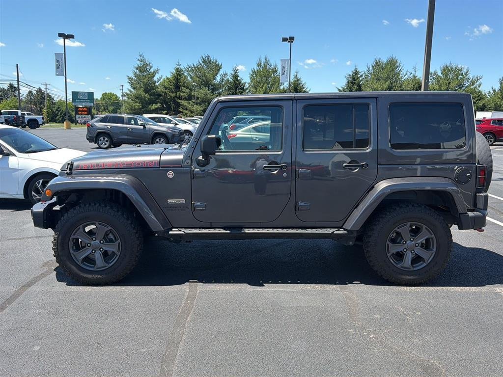 Used 2017 Granite Crystal Metallic Clearcoat Jeep Rubicon Recon image 4