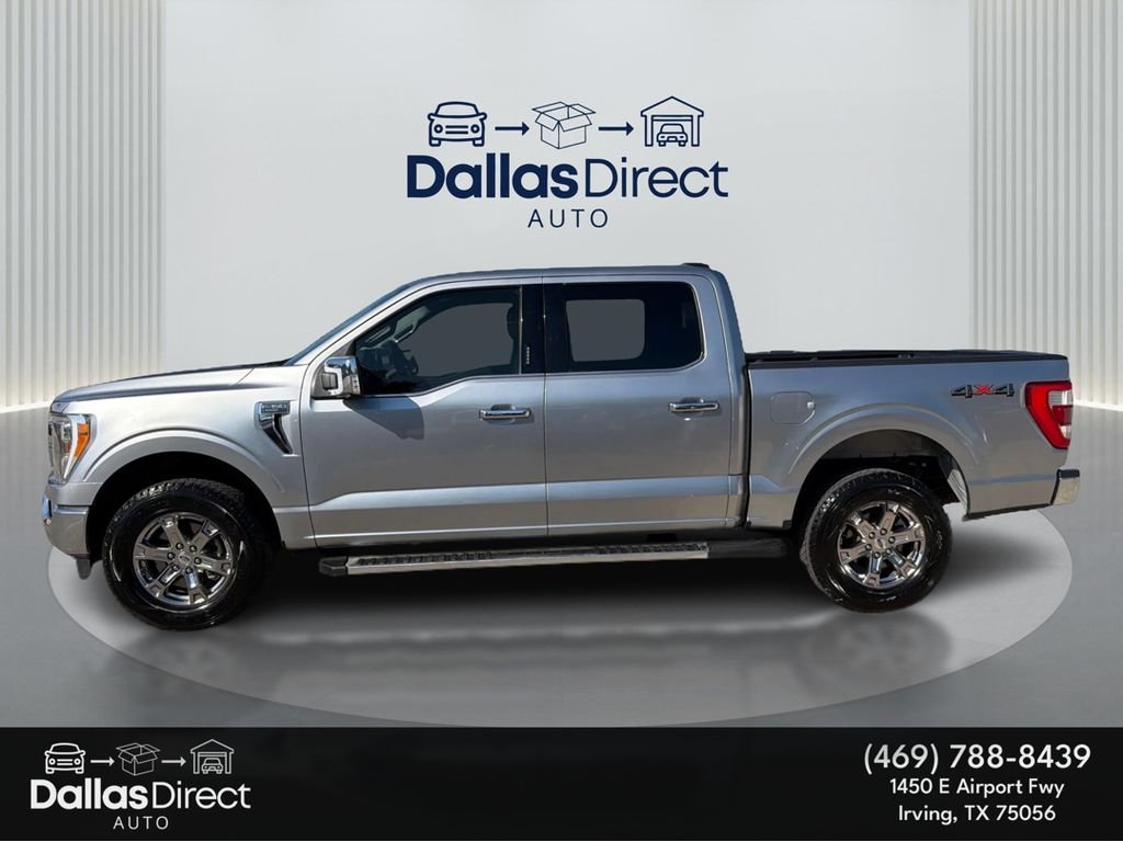 Used 2023 Iconic Silver Metallic Ford LARIAT image 9