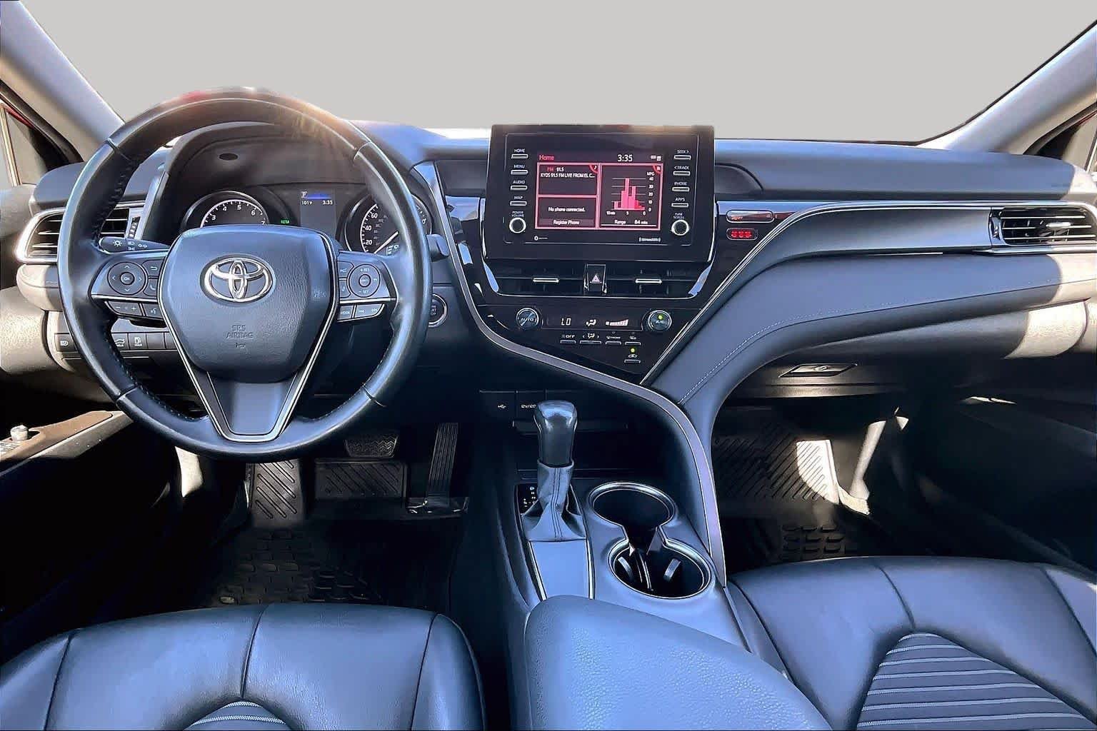Used 2021 Supersonic Red Toyota SE image 15