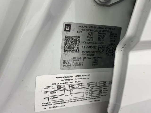 Used 2019 Summit White Chevrolet 4WD ZR2 image 22