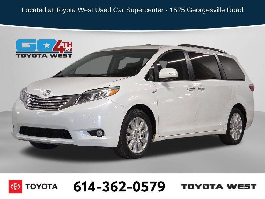Used 2017 White Toyota Limited Premium image 1