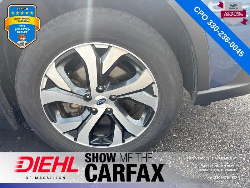 Used 2022 Blue Subaru Limited image 6