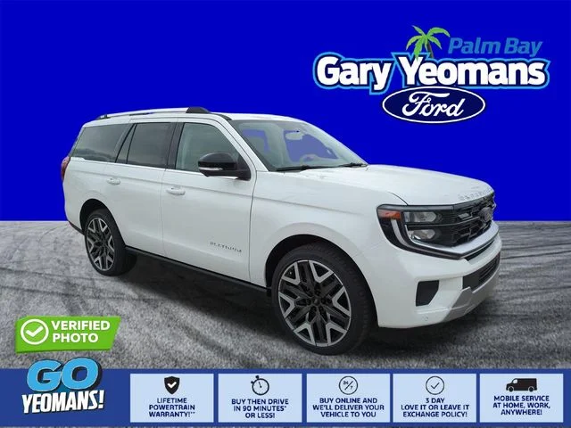 New 2026 White Ford Platinum image 1