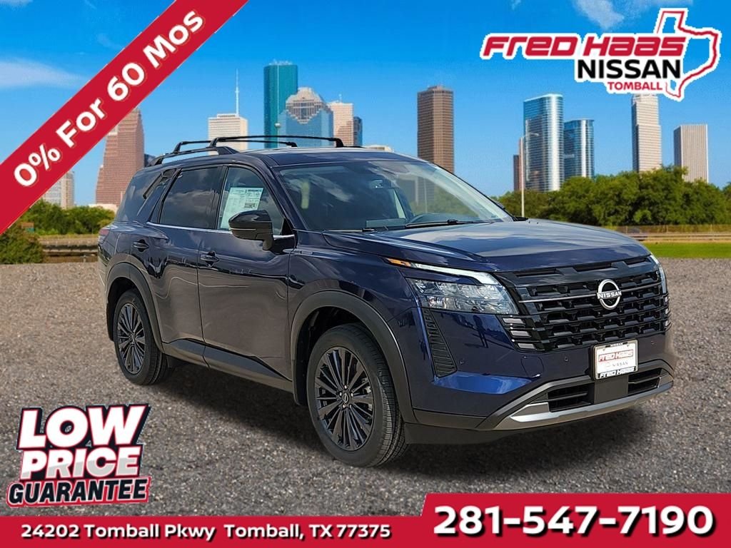 New 2026 Deep Ocean Blue Pearl Nissan SL image 1