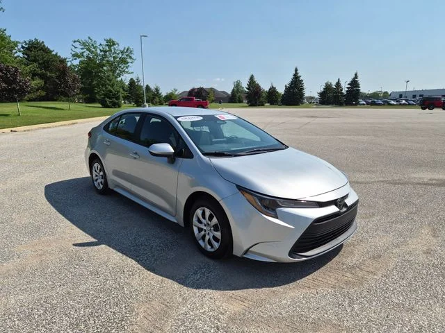 Certified Used 2026 Silver Toyota LE image 3