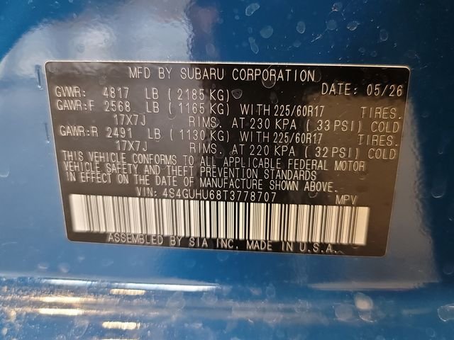 New 2026 GEYSER BLUE Subaru Wilderness image 35