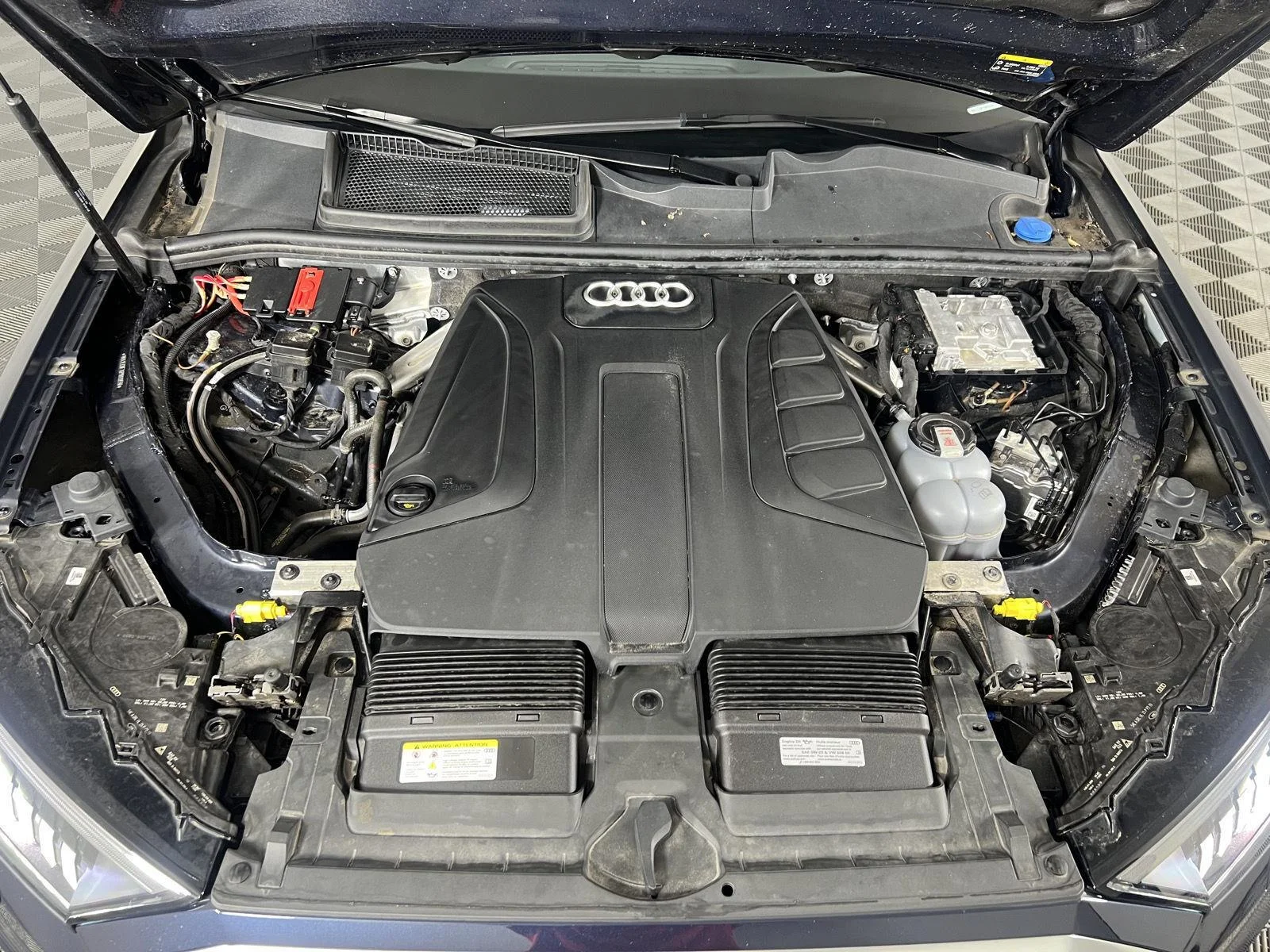 Used 2023 Waitomo Blue Metallic Audi Premium Plus image 31