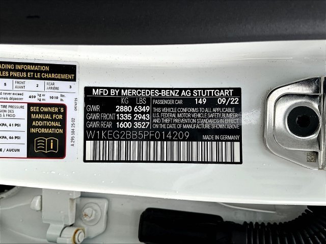 Used 2023 White Mercedes-Benz 350+ Sedan image 22